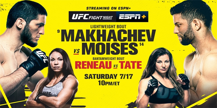 UFC on ESPN 26 Makhachev vs. Moises Betting Odds, Picks, & Preview