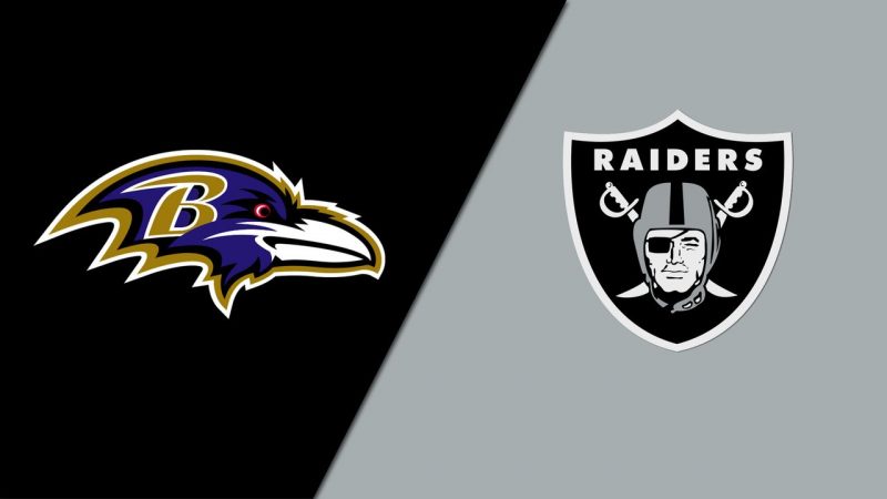 Baltimore Ravens vs Las Vegas Raiders