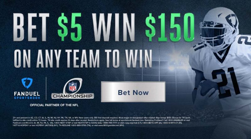 FanDuel Sportsbook Bet $5 Win $150 Cash NFL Promo Code