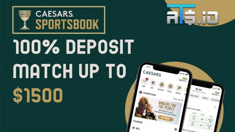 caesars sportsbook deposit match bonus