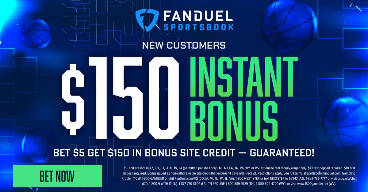 FanDuel bet 5 win 150 instantly