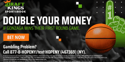 Double Your Money On Gonzaga
