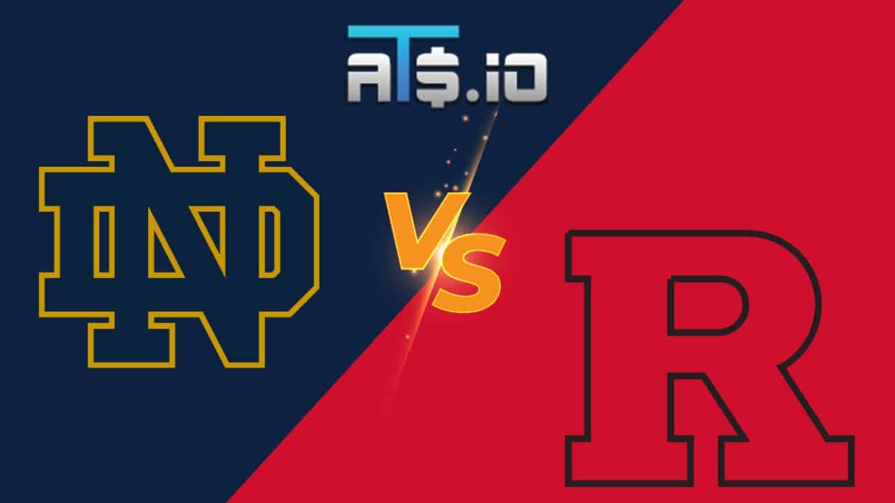 Rutgers Vs Notre Dame First Four Betting Pick Prediction 03 16 22