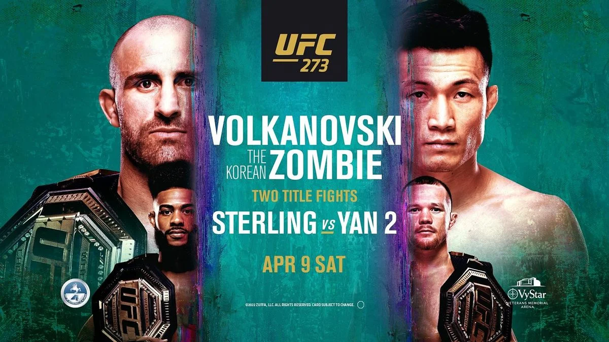 UFC 273 – Volkanovski vs Zombie Odds & Predictions