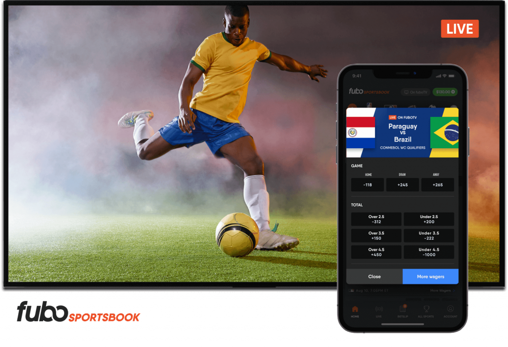 Fubo Sportsbook Live Betting with fuboTV Sync