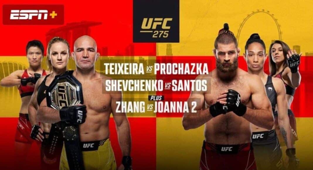 UFC 275- Texeira vs Prochazka Odds & Predictions
