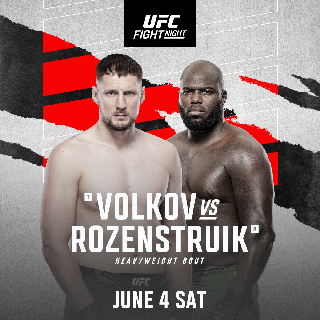 UFC Vegas 56 – Volkov vs Rozenstruick Odds & Predictions