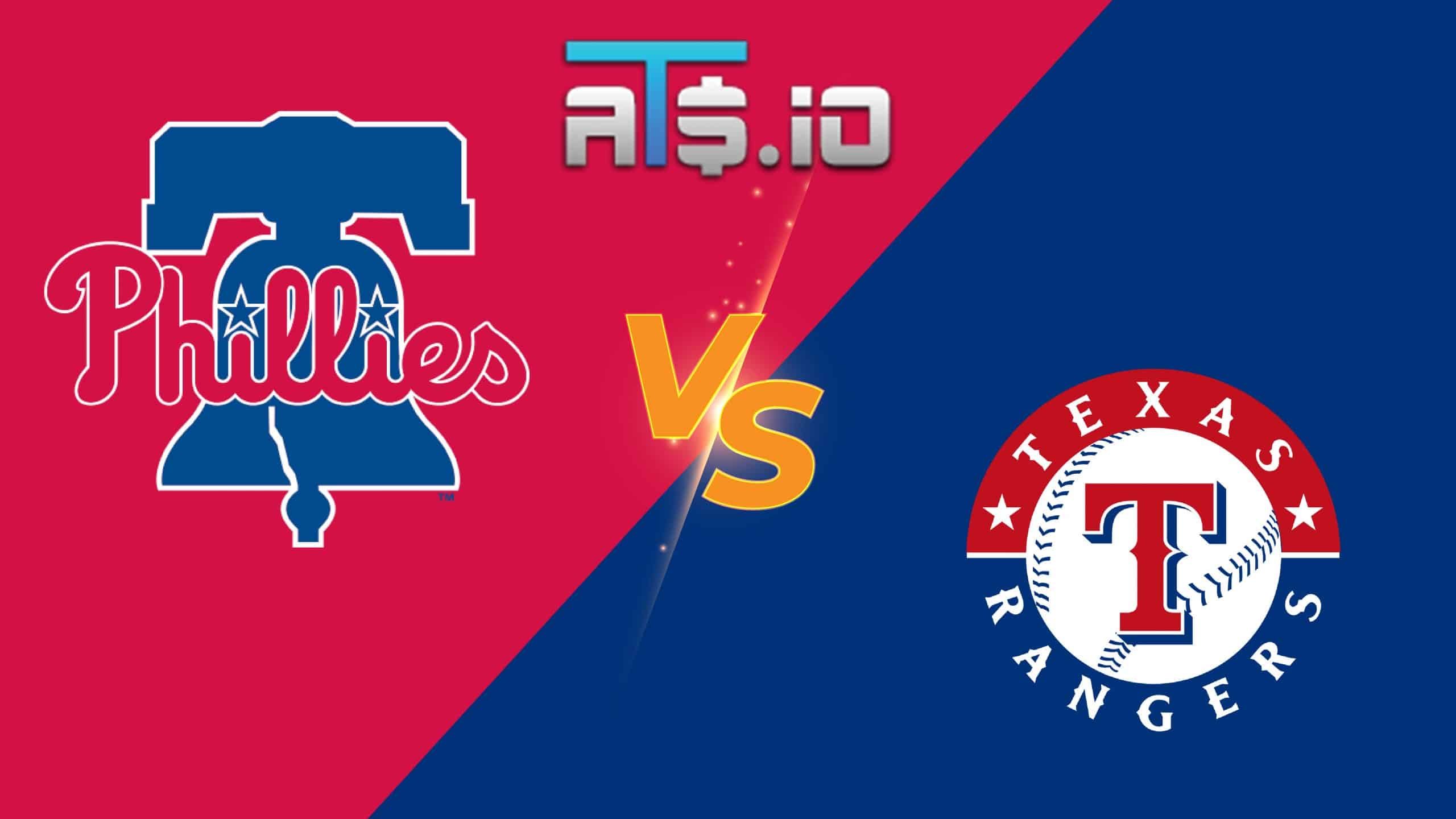 phillies vs rangers