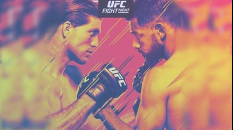 UFC on ABC Ortega vs Yair Official poster (retouched), tags: rodriguez brian - CC