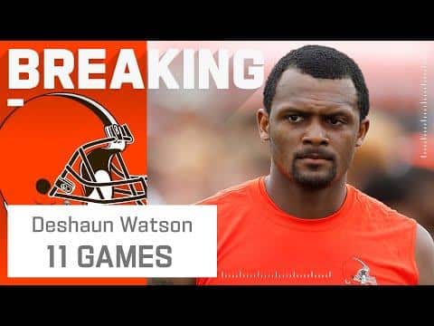 Video, tags: browns deshaun watson suspended - Youtube