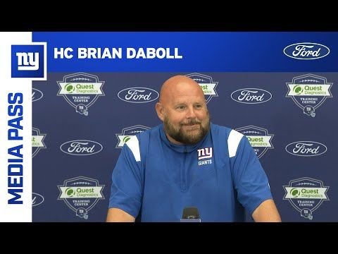Video, tags: coach daboll field giants preseason - Youtube