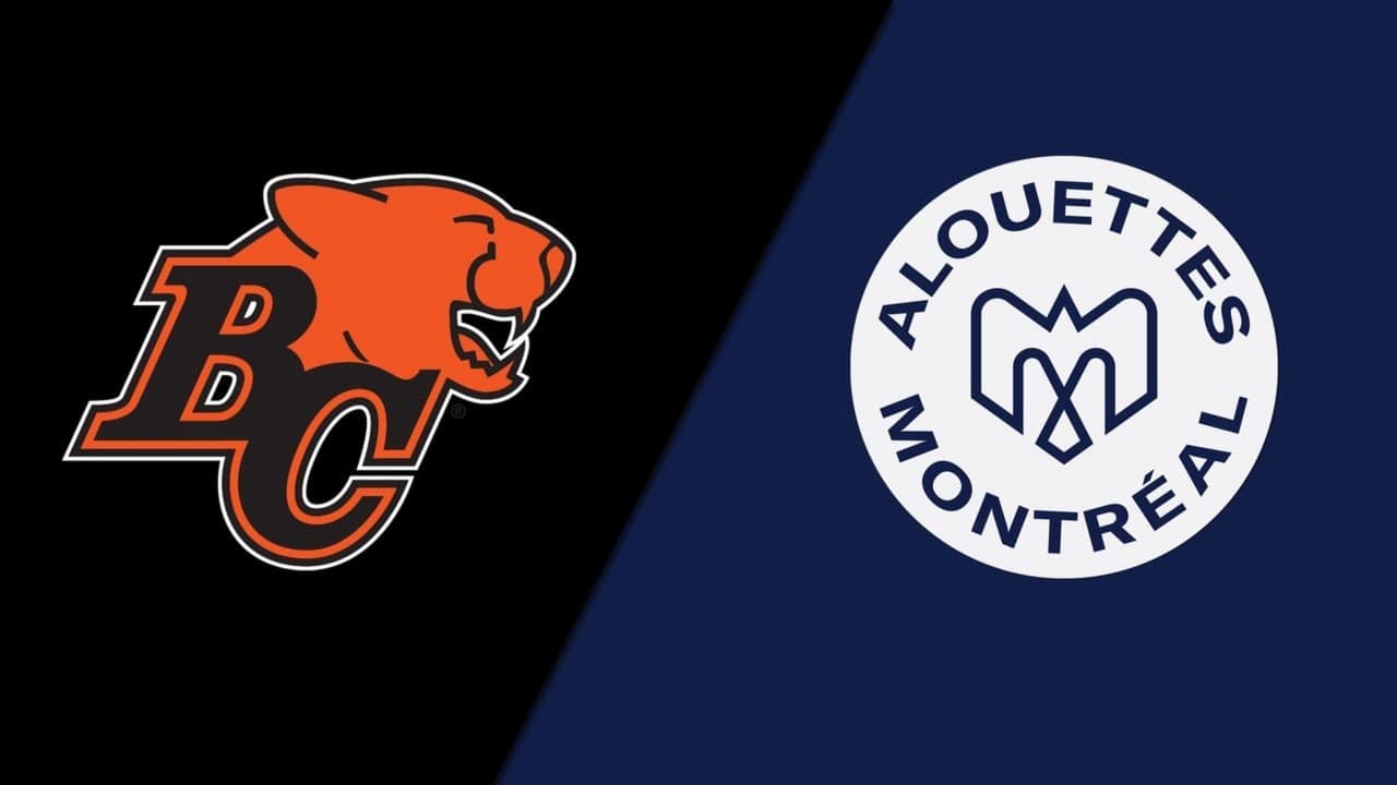 British Columbia Lions vs Montreal Alouettes