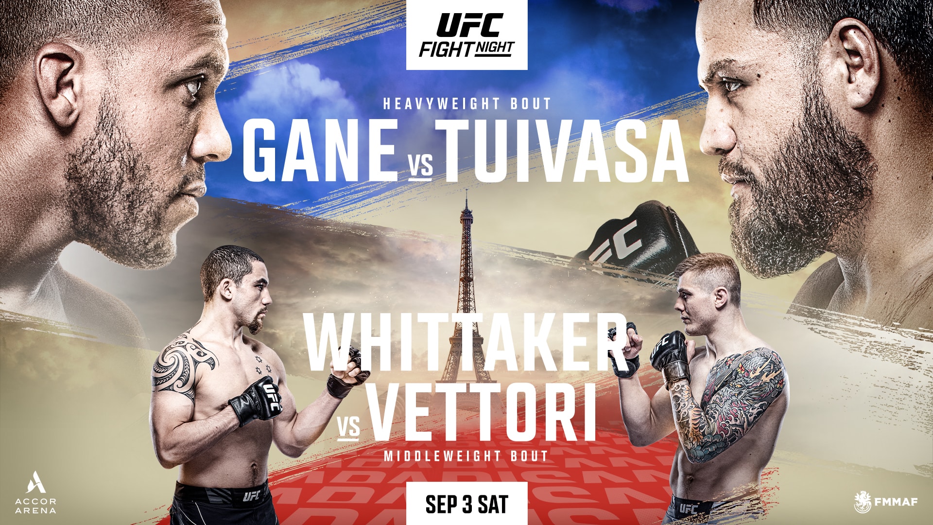 UFC Paris – Gane vs Tuivasa Odds & Predictions