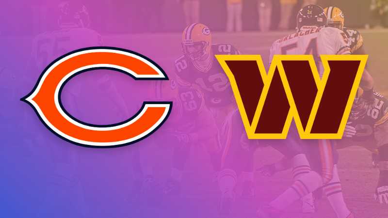 Left: Chicago Bears, Right: Washington Commanders, tags: bears four-game losing - CC
