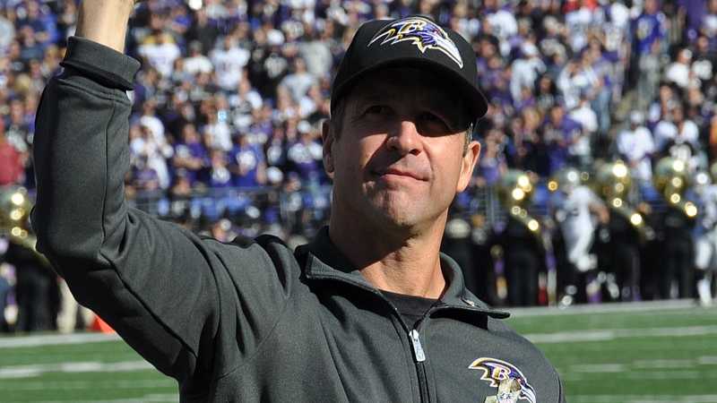 John Harbaugh is the longest-serving head coach of the Ravens, coaching the franchise since the 2008 season and is the most successful head coach in franchise history., tags: tua - CC BY-SA
