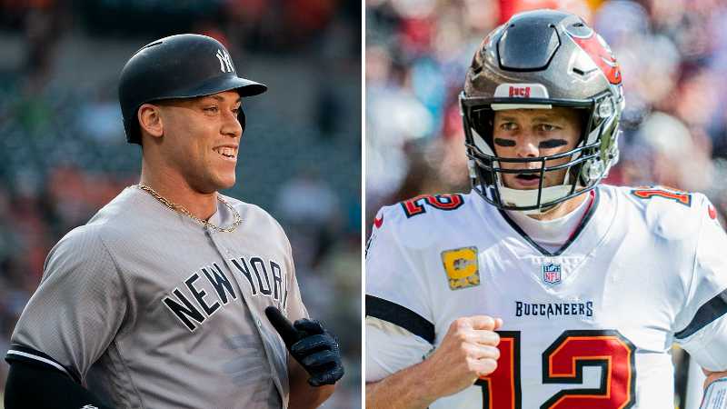 Tom Brady wants Aaron Judge to play for Buccaneers after contract ends