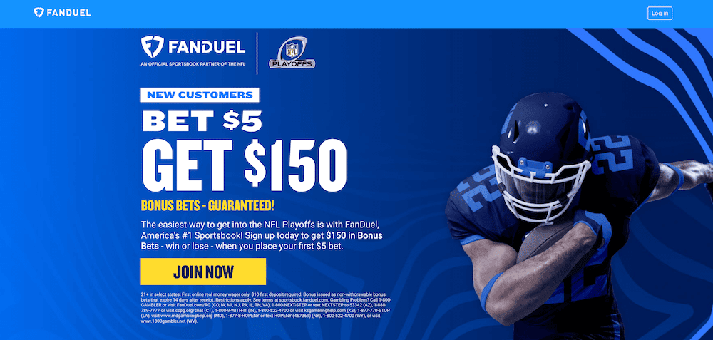 FanDuel Bet $5 Get $150