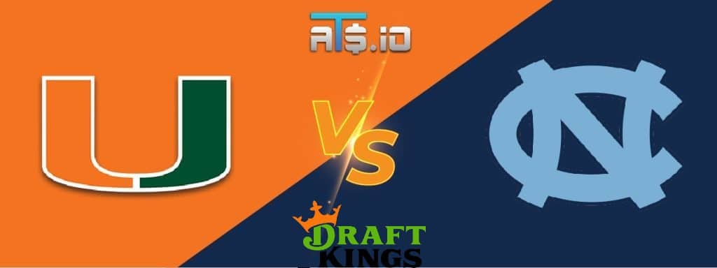DraftKings Promo Code for Miami vs UNC | Bet $5, Get $150
