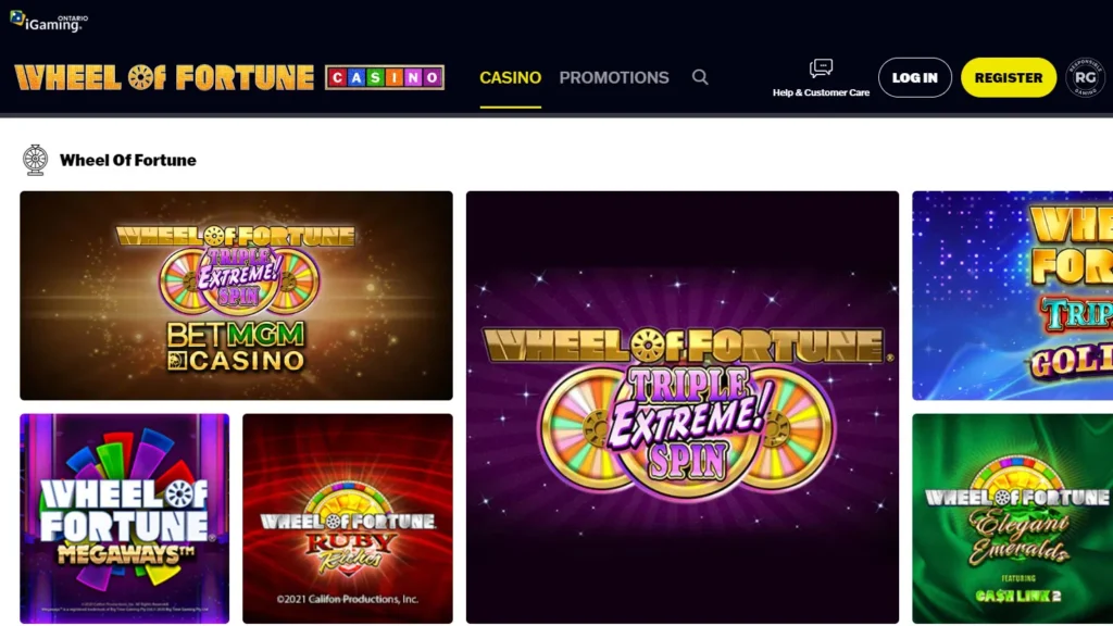 wheel of fortune online slots