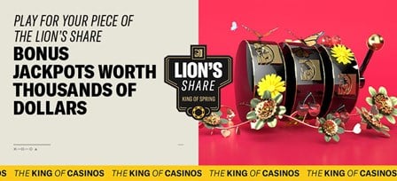 Lions Share King Of Spring BetMGM Promo