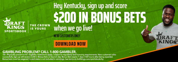 DraftKings Kentucky $200 Promo Code : Pre-Registration Sign Up Bonus