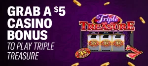 Triple play treasure at betmgm casino