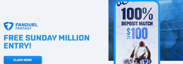 FanDuel DFS Promo Code | 100% Deposit Match Up to $100