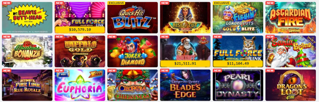 BetRivers Slot Games