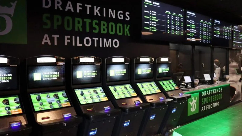 DraftKings Sportsbook Kiosks at Filotimo Casino