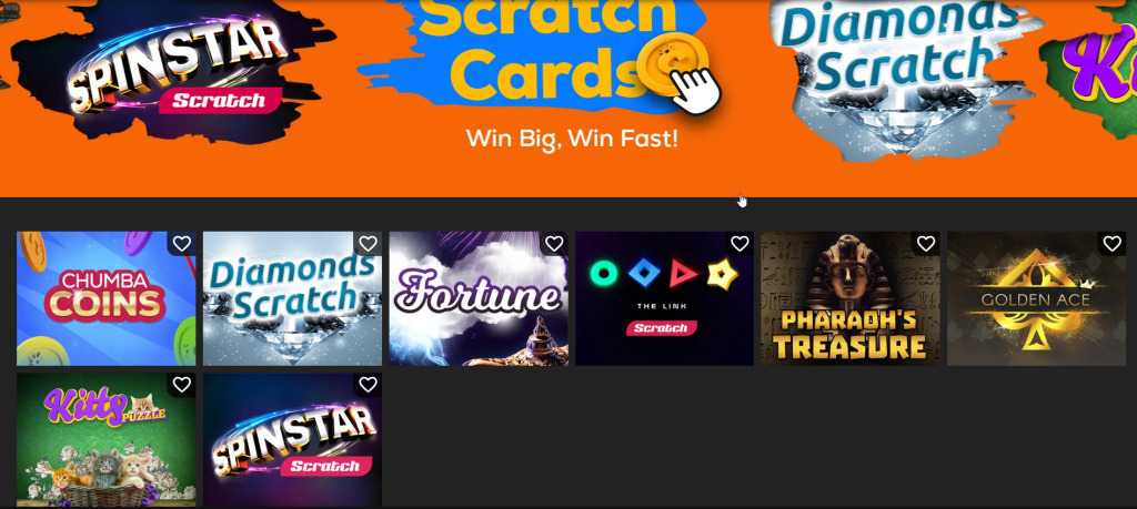 Chumba Scratch Cards