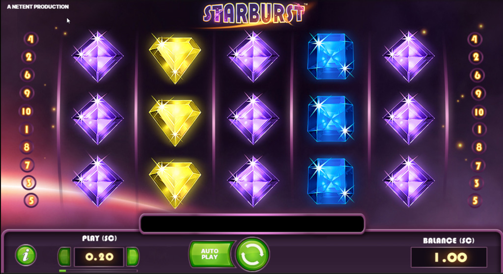 Chumba Casino Starburst Slot