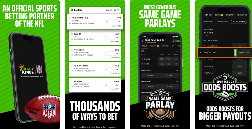 DraftKings Vermont App