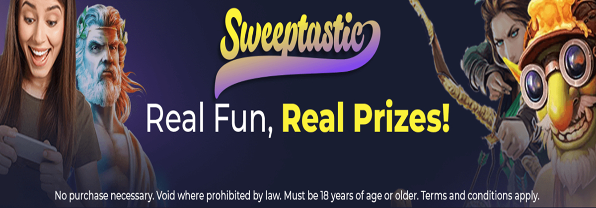 sweeptastic no deposit sign up bonus