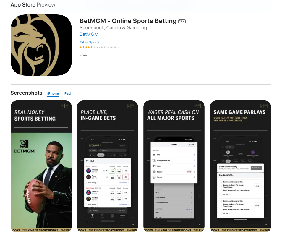 BetMGM Sportsbook App