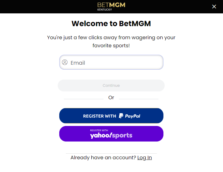 BetMGM Sportsbook Sign Up
