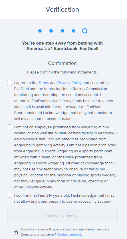 FanDuel Verification Part 5