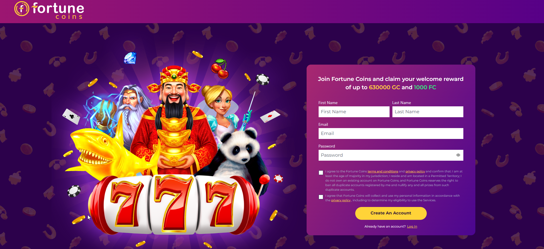 Fortune Coins Login: Sign Up & Daily Login Bonus Guide