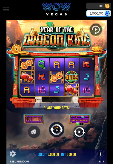 WOW Vegas Casino Games