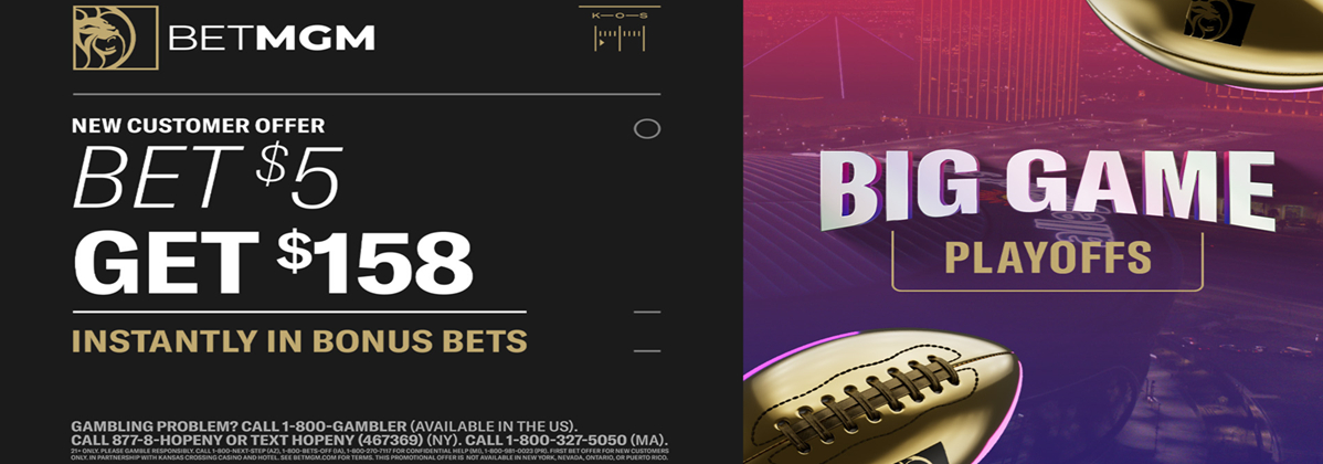 betmgm bet 5 get 158 big game promo