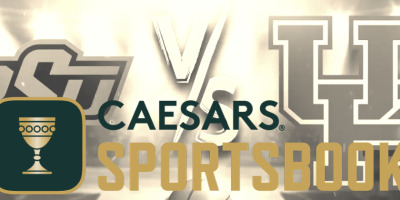Caesars sportsbook promo for Houston vs OK St