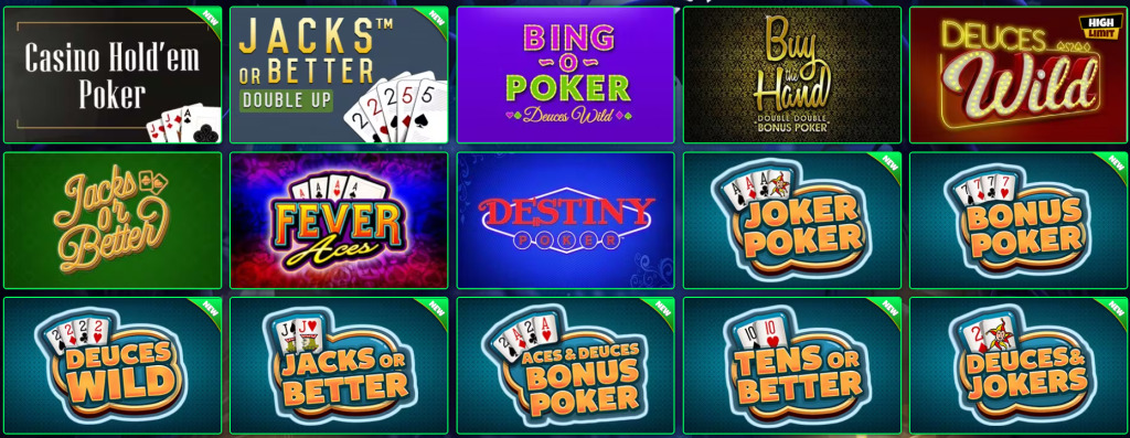 Ocean Social Casino Video Poker