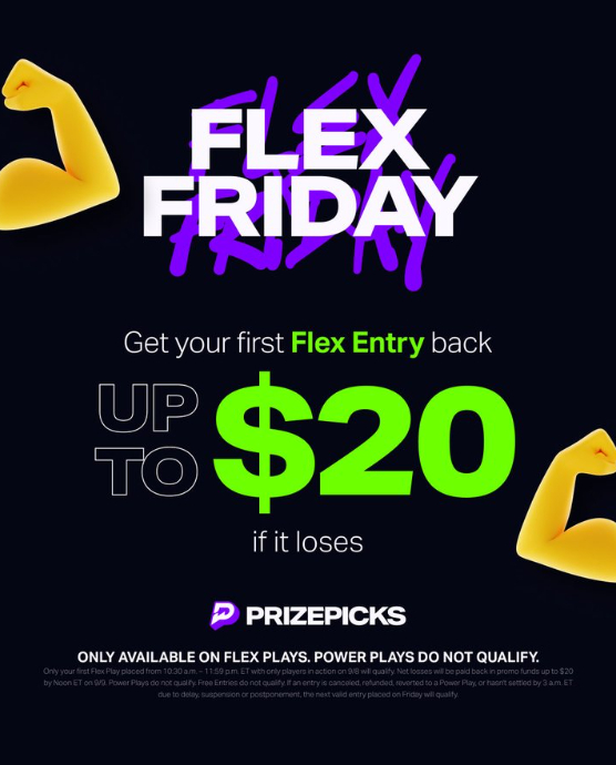 PrizePicks Flex Friday Promo