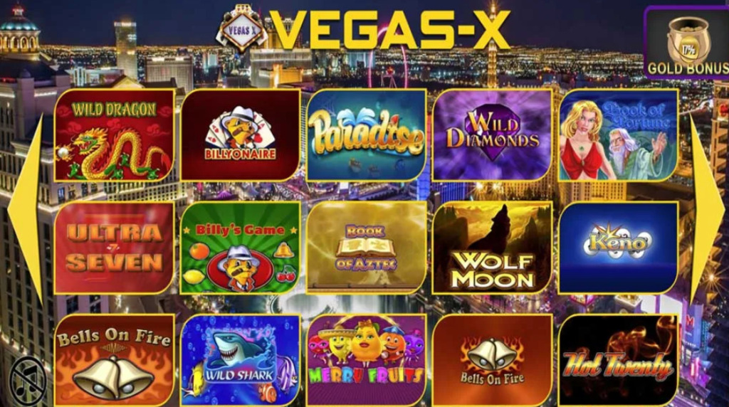 Vegas X Mobile App