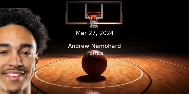 Andrew Nembhard Points Prop Pick & Prediction – Mar 27th, 2024