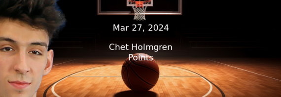 Chet Holmgren Points Prop Pick & Prediction – Mar 27th, 2024