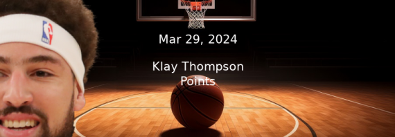 Klay Thompson Projections – Points Prop Bet Prediction – 3/29/24