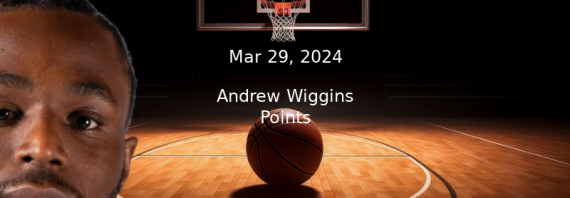 Andrew Wiggins Projections – Prop Bet Predictions – 3/29/24