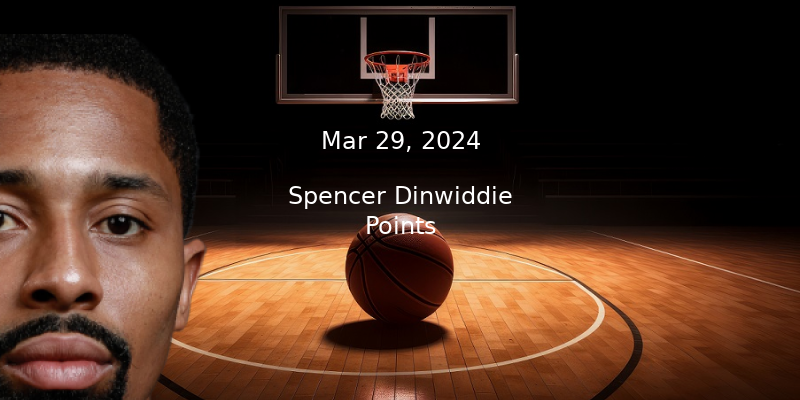 Spencer Dinwiddie Projections – Points Prop Bet Prediction – 3/29/24