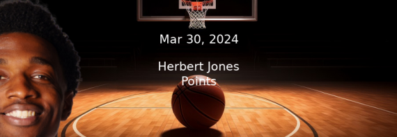 Herbert Jones Prop Projections – Points Prop Bet – 3/30/24