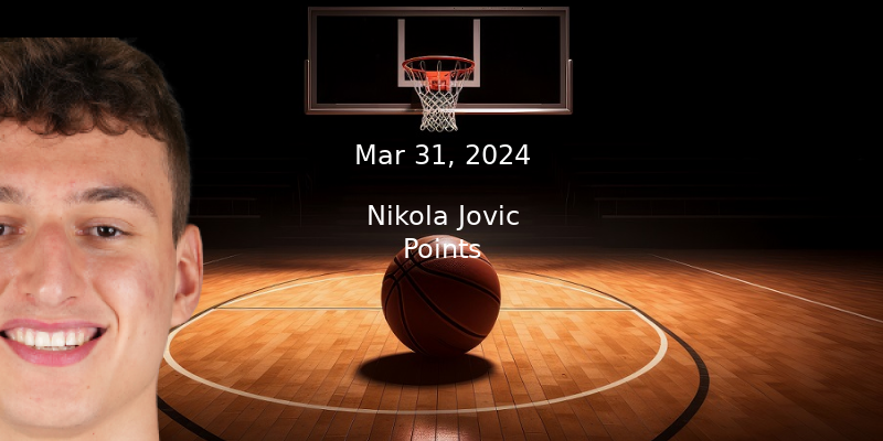 Nikola Jovic Prop Projections & Best Bet – Points For 3/31/24